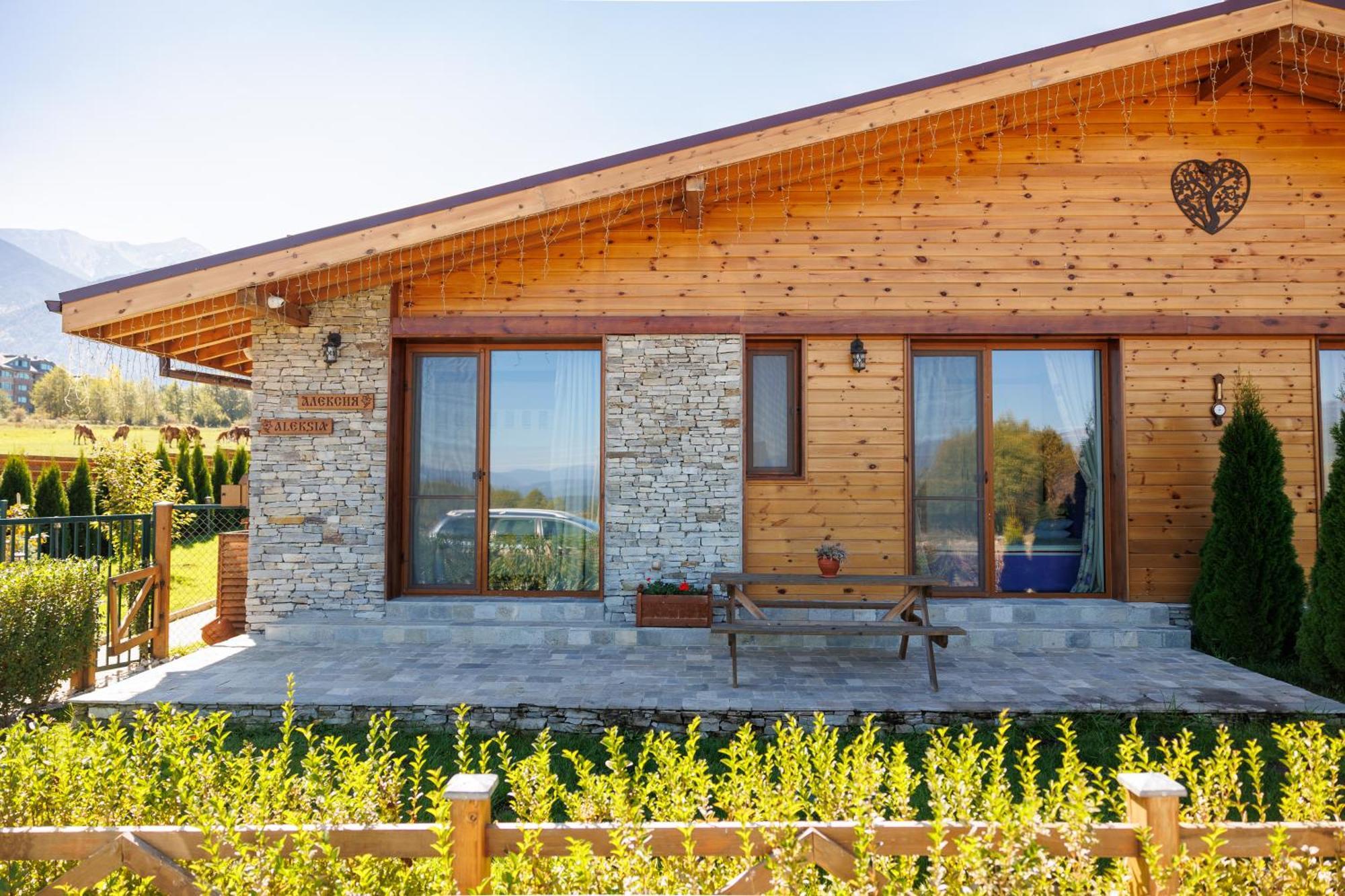 Mountain Villa Aleksia- With Jacuzzi Razlog Ngoại thất bức ảnh