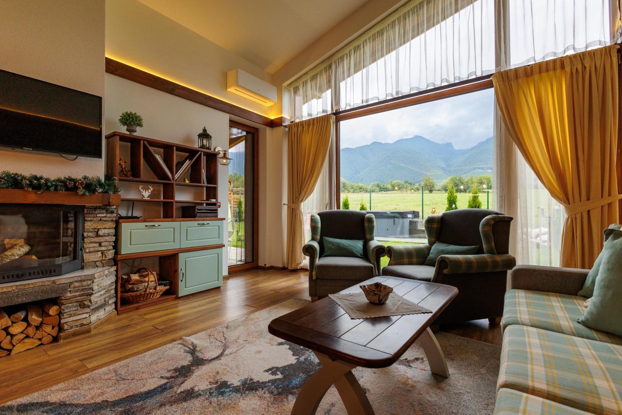 Mountain Villa Aleksia- With Jacuzzi Razlog Ngoại thất bức ảnh